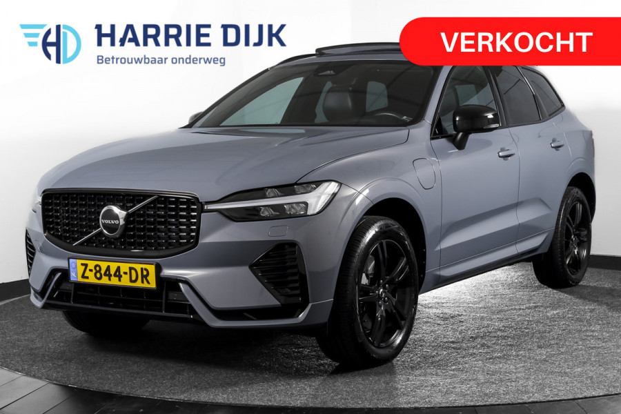 Volvo XC60 2.0 T6 Plug-in hybrid AWD R-Design - Automaat | S/K-Panodak | Harman/Kardon | Elek. Trekhaak | Dig. Cockpit | Adapt. Cruise | Stoel-+Stuurverw. | PDC | Camera | NAV + App. Connect | ECC | Elek. Klep | LM 19" |