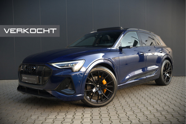 Audi e-tron e-tron 55 quattro advanced Pro Line S 95 kWh S-Line | Panoramadak | Bang & Olufsen | Stoelverwarming | Head-Up Display | 360 Camera | Matrix LED | Luchtvering | Memory Seat | Keyless | Elektrisch Verstelbare Stoelen | B&O