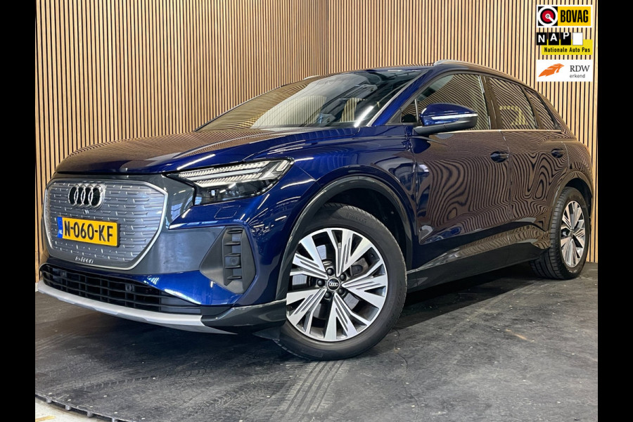 Audi Q4 e-tron 40 Advanced edition 77 kWh|90%SOH|PANO|ACC|ELEK.TREKHAAK|CAMERA|CARPLAY|STOELVERW|NAVI|NL-AUTO|NAP|1e EIG|INCL BTW|