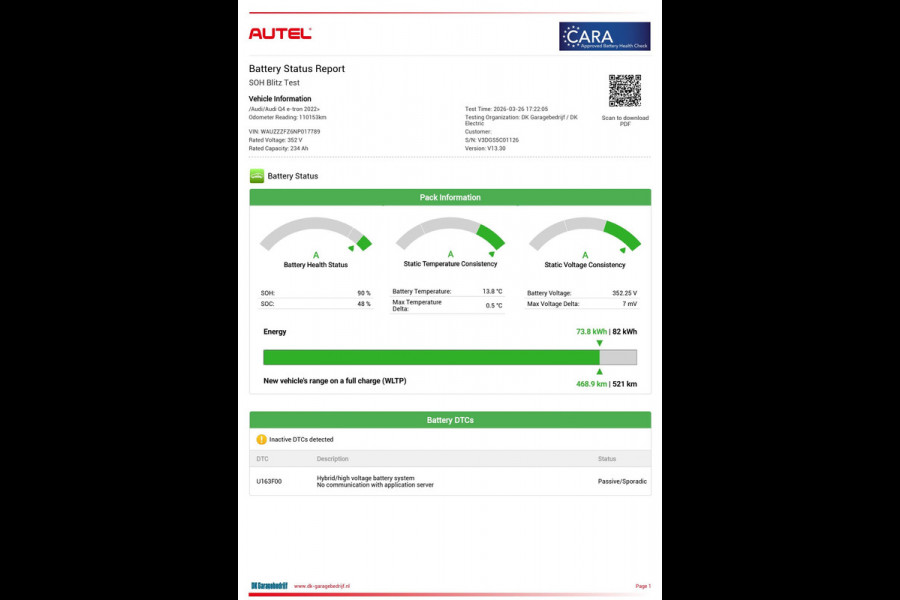 Audi Q4 e-tron 40 Advanced edition 77 kWh|90%SOH|PANO|ACC|ELEK.TREKHAAK|CAMERA|CARPLAY|STOELVERW|NAVI|NL-AUTO|NAP|1e EIG|INCL BTW|