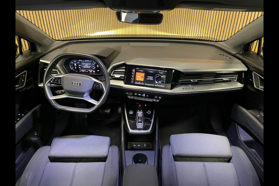 Audi Q4 e-tron 40 Advanced edition 77 kWh|90%SOH|PANO|ACC|ELEK.TREKHAAK|CAMERA|CARPLAY|STOELVERW|NAVI|NL-AUTO|NAP|1e EIG|INCL BTW|