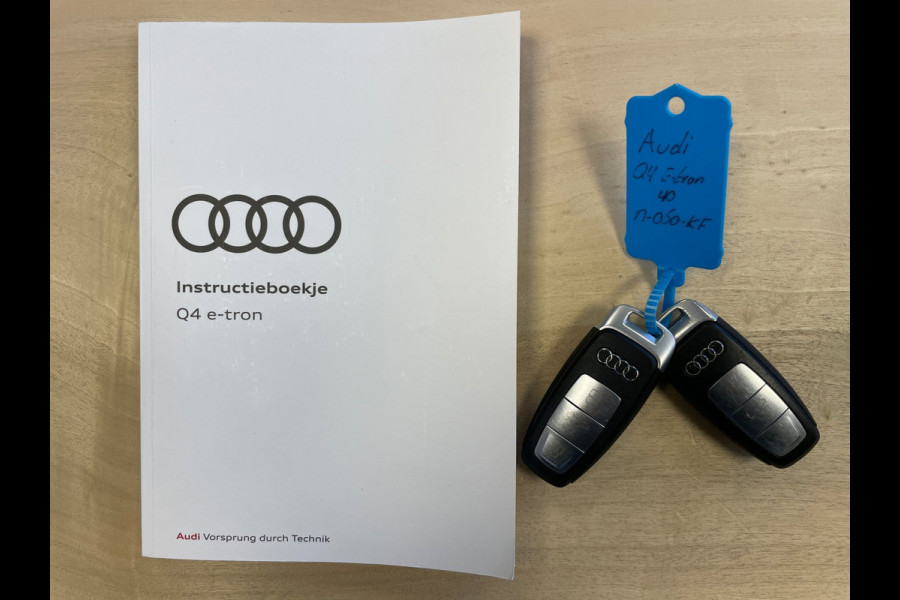 Audi Q4 e-tron 40 Advanced edition 77 kWh|90%SOH|PANO|ACC|ELEK.TREKHAAK|CAMERA|CARPLAY|STOELVERW|NAVI|NL-AUTO|NAP|1e EIG|INCL BTW|