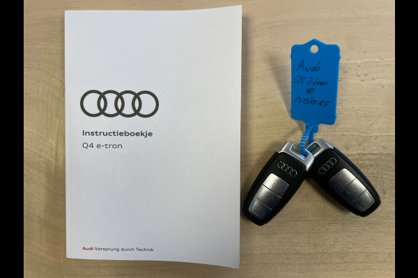 Audi Q4 e-tron 40 Advanced edition 77 kWh|90%SOH|PANO|ACC|ELEK.TREKHAAK|CAMERA|CARPLAY|STOELVERW|NAVI|NL-AUTO|NAP|1e EIG|INCL BTW|