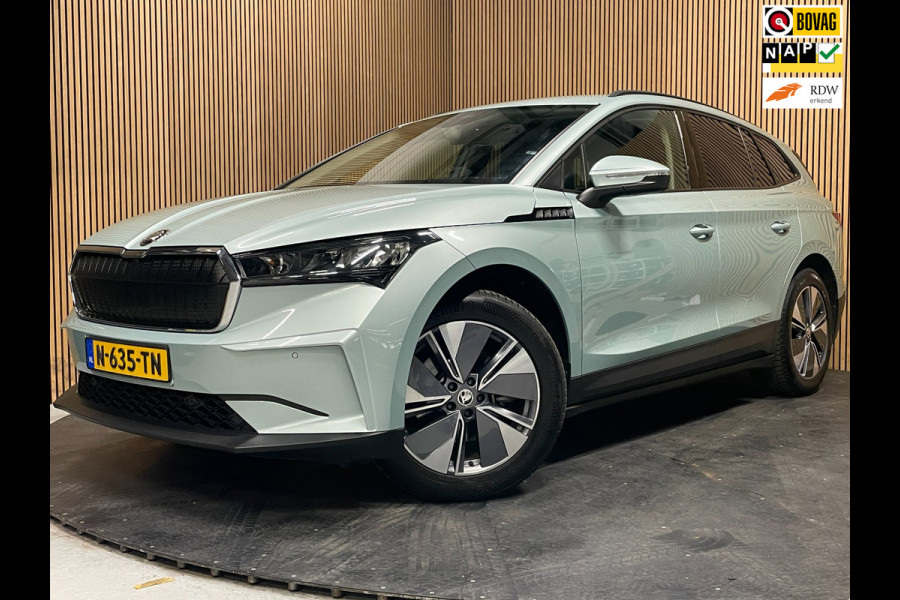 Škoda ENYAQ iV 60|89% SOH|TREKH|LEDER|ACC|ELEK.INTER+A-KLEP|ANDROID/CARPLAY|CAMERA|NAVI|STOEL+STUURVERW|ORG.NL|NAP|1EIG|IN.BTW|
