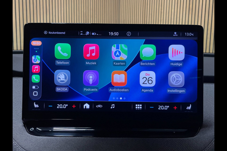 Škoda ENYAQ iV 60|89% SOH|TREKH|LEDER|ACC|ELEK.INTER+A-KLEP|ANDROID/CARPLAY|CAMERA|NAVI|STOEL+STUURVERW|ORG.NL|NAP|1EIG|IN.BTW|
