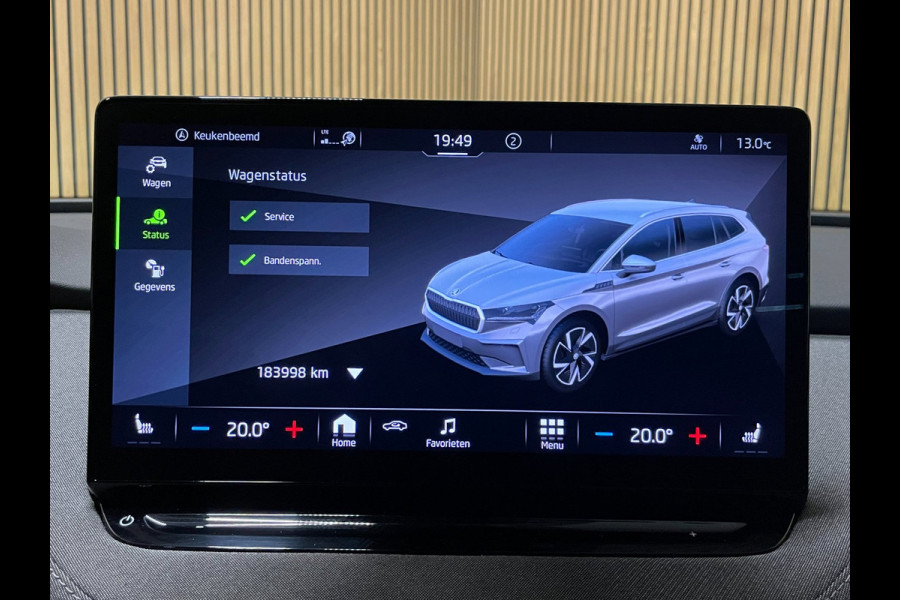 Škoda ENYAQ iV 60|89% SOH|TREKH|LEDER|ACC|ELEK.INTER+A-KLEP|ANDROID/CARPLAY|CAMERA|NAVI|STOEL+STUURVERW|ORG.NL|NAP|1EIG|IN.BTW|