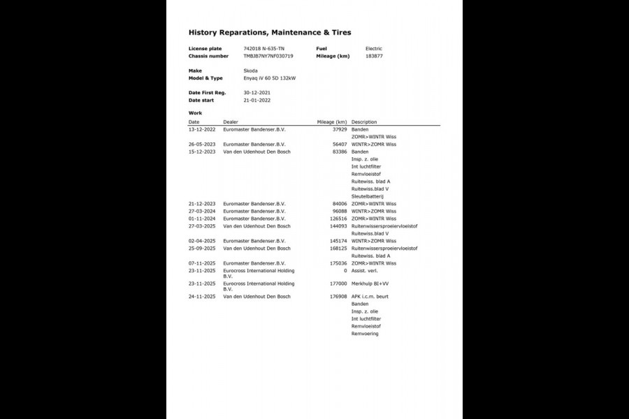 Škoda ENYAQ iV 60|89% SOH|TREKH|LEDER|ACC|ELEK.INTER+A-KLEP|ANDROID/CARPLAY|CAMERA|NAVI|STOEL+STUURVERW|ORG.NL|NAP|1EIG|IN.BTW|