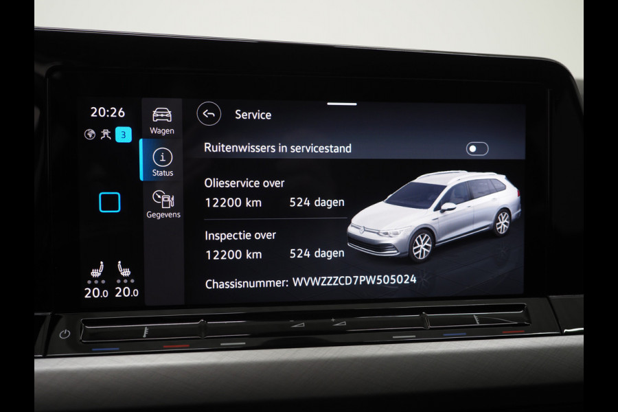 Volkswagen Golf Variant 1.0 TSI | Sportstoelen | Adaptive Cruise | Camera | Dodehoek | Stoelverwarming | DAB | Carplay