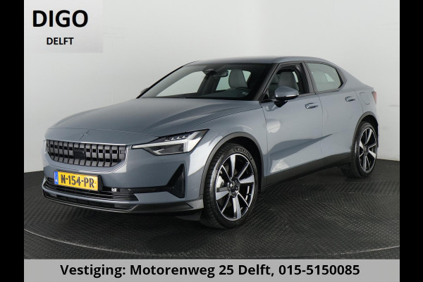 Polestar 2 LONG RANGE 78 kWh ACCU 90% GARANTIE 2032 !* RANGE TOT 561 KM WLTP.  PARKEERSENSOREN V+A . STOELVERWARMING . FULL MAP NAV . STOELPROFIELEN . CAMERA
