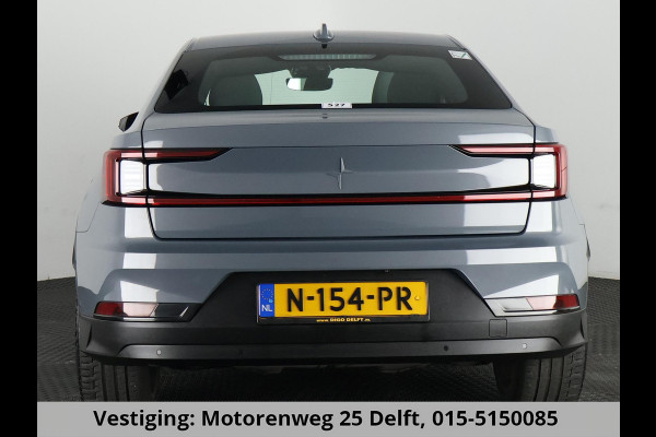 Polestar 2 LONG RANGE 78 kWh ACCU 90% GARANTIE 2032 !* RANGE TOT 561 KM WLTP.  PARKEERSENSOREN V+A . STOELVERWARMING . FULL MAP NAV . STOELPROFIELEN . CAMERA