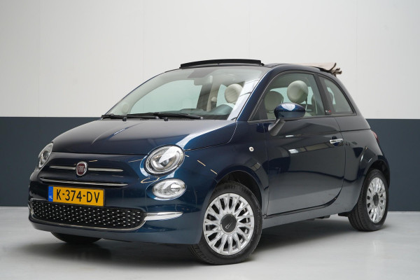 Fiat 500C 1.0 Hybrid Lounge | Navigatie | Cruise control | Airconditioning | Parkeersensoren achter