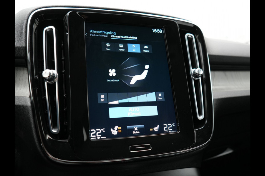 Volvo XC40 T4 Recharge Inscription 211pk PHEV Dealer O.H. | Trekhaak Af Fabriek | Adaptive Cruise | 360 Camera | Lederen Sportstoelen Memory & Verwarmd | Stuur Verwarmd | Apple Carplay | Keyless | Blis | Navigatie | DAB | Plug In Hybrid