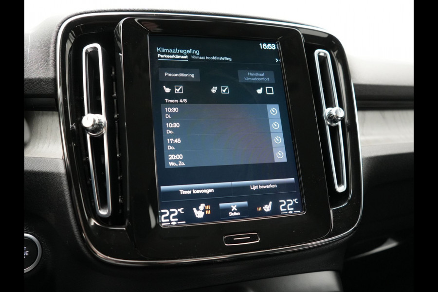 Volvo XC40 T4 Recharge Inscription 211pk PHEV Dealer O.H. | Trekhaak Af Fabriek | Adaptive Cruise | 360 Camera | Lederen Sportstoelen Memory & Verwarmd | Stuur Verwarmd | Apple Carplay | Keyless | Blis | Navigatie | DAB | Plug In Hybrid