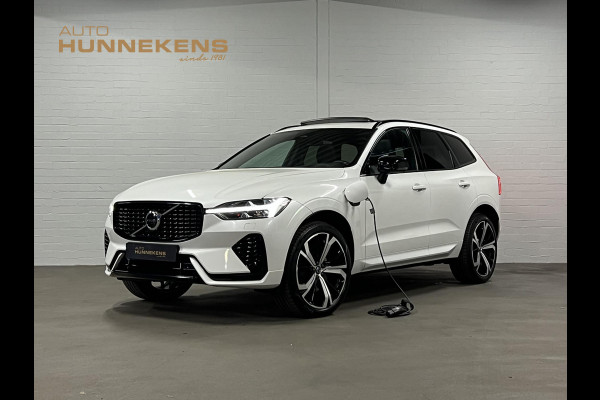 Volvo XC60 2.0 T6 Plug-in hybrid AWD Plus Dark Trekhaak | Adapt. cruise | Open dak | Stuur-/stoelverwarming | Achteruitrij camera | Memory | Carplay