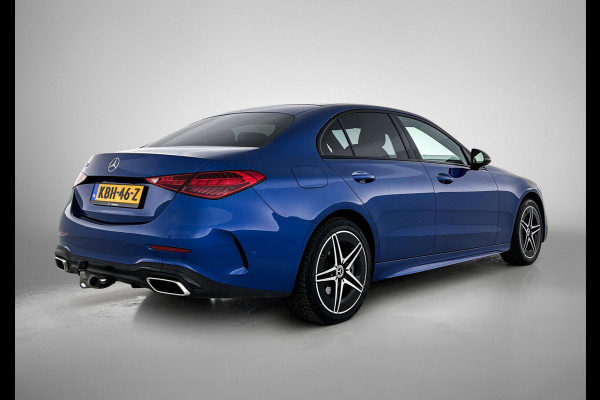 Mercedes-Benz C-Klasse 300 e AMG Plug-In Hybride Trekhaak | AMG LIne | Night Pakket | Memory Voorstoelen | Ledkoplampen | Inclusief 24 maanden Mercedes-Benz Certified garantie voor Europa.