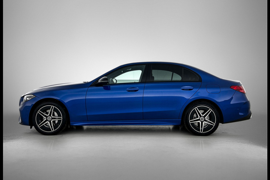 Mercedes-Benz C-Klasse 300 e AMG Plug-In Hybride Trekhaak | AMG LIne | Night Pakket | Memory Voorstoelen | Ledkoplampen | Inclusief 24 maanden Mercedes-Benz Certified garantie voor Europa.