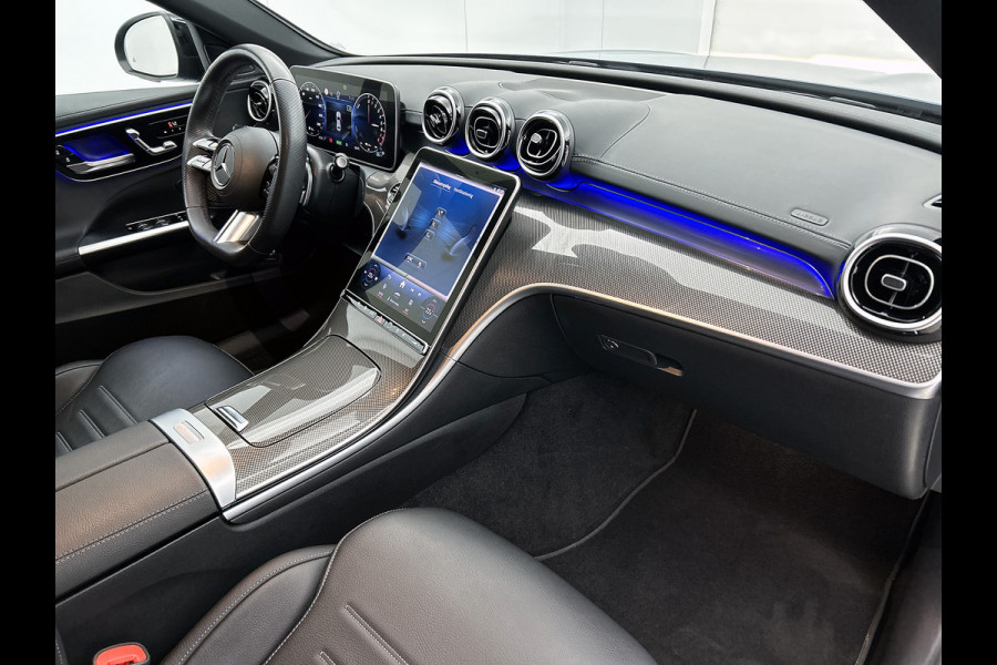 Mercedes-Benz C-Klasse 300 e AMG Plug-In Hybride Trekhaak | AMG LIne | Night Pakket | Memory Voorstoelen | Ledkoplampen | Inclusief 24 maanden Mercedes-Benz Certified garantie voor Europa.