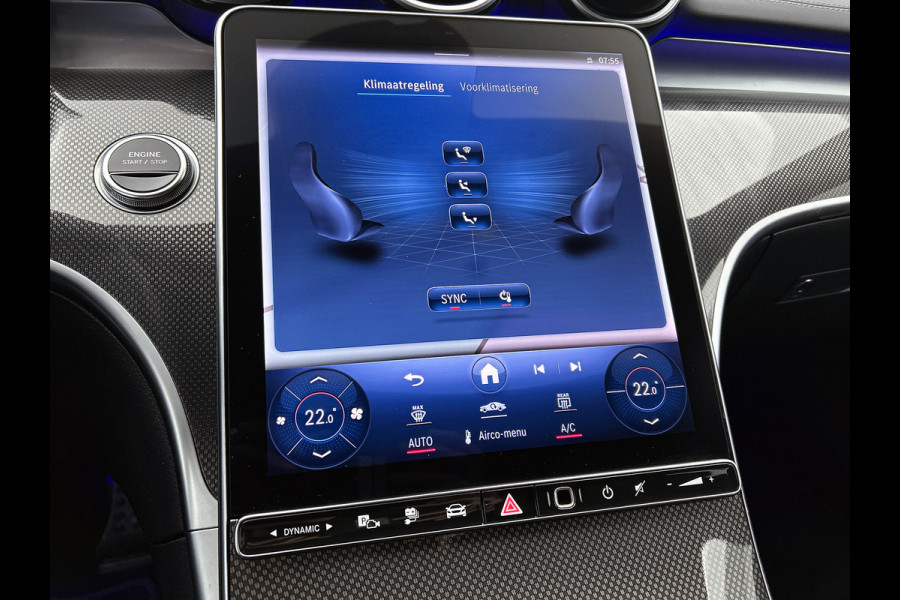 Mercedes-Benz C-Klasse 300 e AMG Plug-In Hybride Trekhaak | AMG LIne | Night Pakket | Memory Voorstoelen | Ledkoplampen | Inclusief 24 maanden Mercedes-Benz Certified garantie voor Europa.