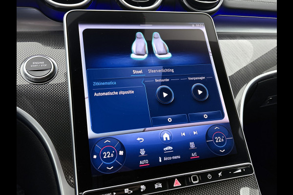 Mercedes-Benz C-Klasse 300 e AMG Plug-In Hybride Trekhaak | AMG LIne | Night Pakket | Memory Voorstoelen | Ledkoplampen | Inclusief 24 maanden Mercedes-Benz Certified garantie voor Europa.