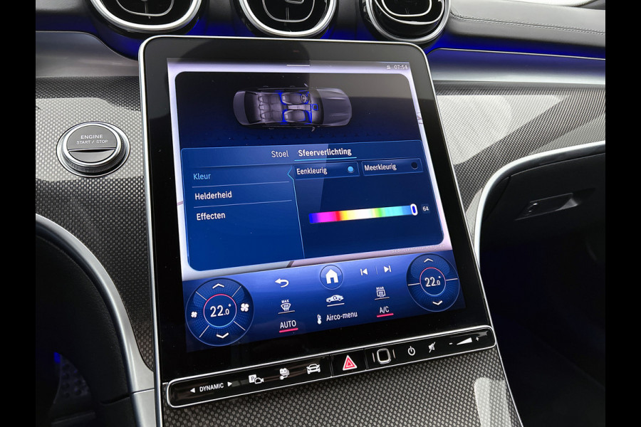 Mercedes-Benz C-Klasse 300 e AMG Plug-In Hybride Trekhaak | AMG LIne | Night Pakket | Memory Voorstoelen | Ledkoplampen | Inclusief 24 maanden Mercedes-Benz Certified garantie voor Europa.