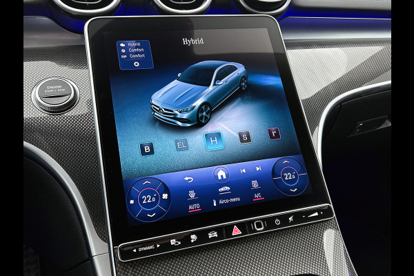 Mercedes-Benz C-Klasse 300 e AMG Plug-In Hybride Trekhaak | AMG LIne | Night Pakket | Memory Voorstoelen | Ledkoplampen | Inclusief 24 maanden Mercedes-Benz Certified garantie voor Europa.