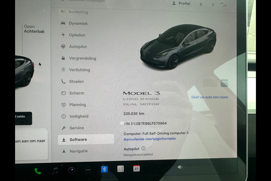 Tesla Model 3 Long Range AWD 75 kWh |Marge Auto |SOH 87%