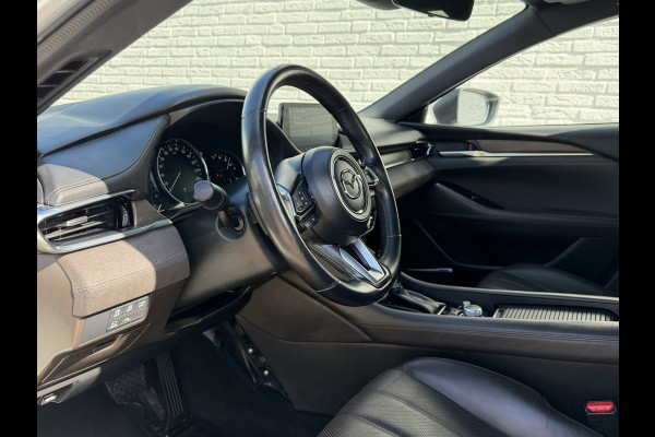 Mazda 6 2.0 SkyActiv-G Automaat Camera+Pdc Sunroof Stoel-Stuurverwarming Cruise Leder Memory Seats