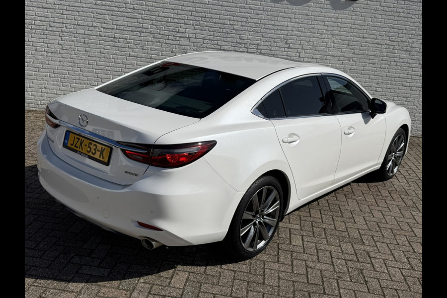 Mazda 6 2.0 SkyActiv-G Automaat Camera+Pdc Sunroof Stoel-Stuurverwarming Cruise Leder Memory Seats