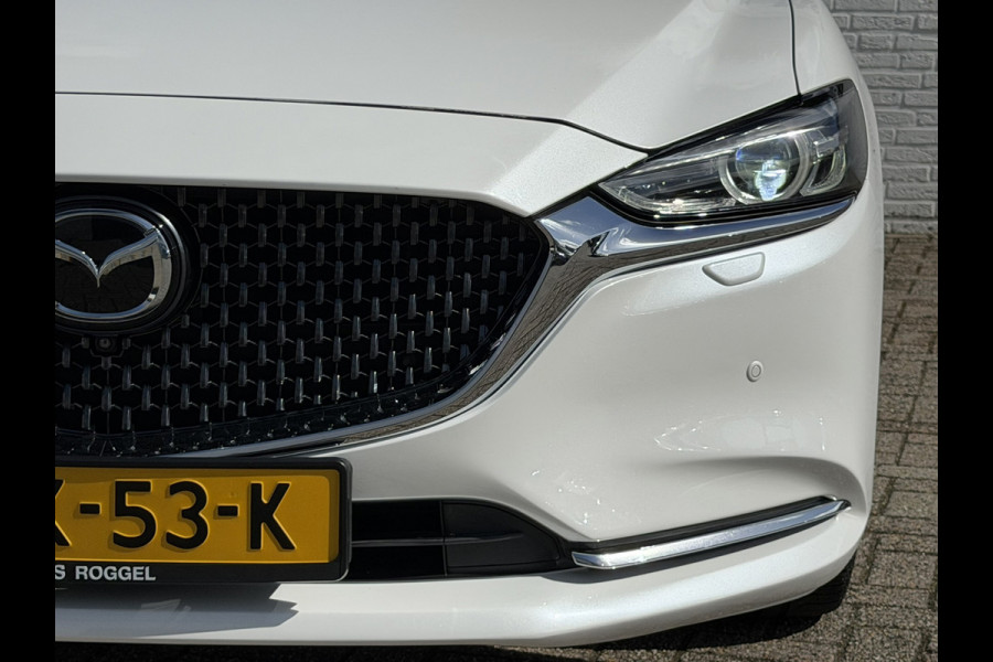 Mazda 6 2.0 SkyActiv-G Automaat Camera+Pdc Sunroof Stoel-Stuurverwarming Cruise Leder Memory Seats