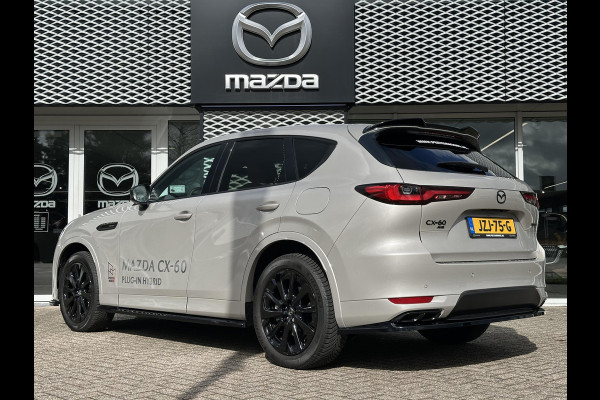 Mazda CX-60 2.5 e-SkyActiv PHEV Homura | AERO PACK | 360 CAMERA | HALF LEER HALF ALCANTARA |