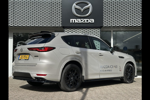 Mazda CX-60 2.5 e-SkyActiv PHEV Homura | AERO PACK | 360 CAMERA | HALF LEER HALF ALCANTARA |