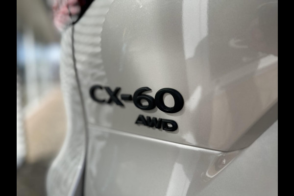 Mazda CX-60 2.5 e-SkyActiv PHEV Homura | AERO PACK | 360 CAMERA | HALF LEER HALF ALCANTARA |