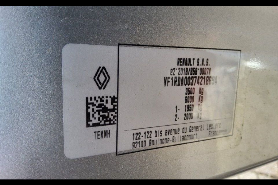 Renault Master 170.35 EURO 6 L2H2 GESLOTEN GRIJS METALLIC - 969 - BPM VRIJ! - MC 218694