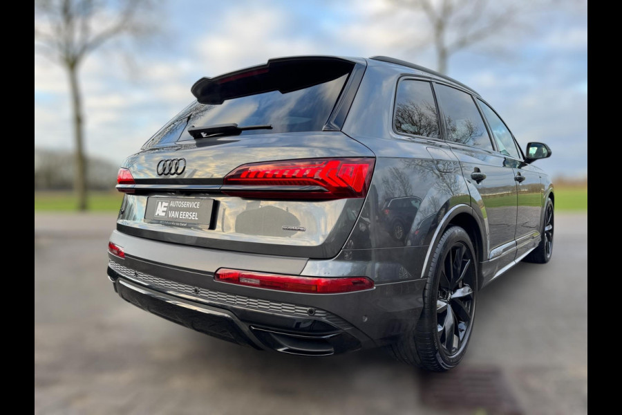 Audi Q7 55 TFSI e quattro Pro Line Plus TREKHAAK WEGKL / LEDER / PANO / STOELEN MEMORY / LUCHTVERING / VIRTUAL COCKP / HEAD-UP.