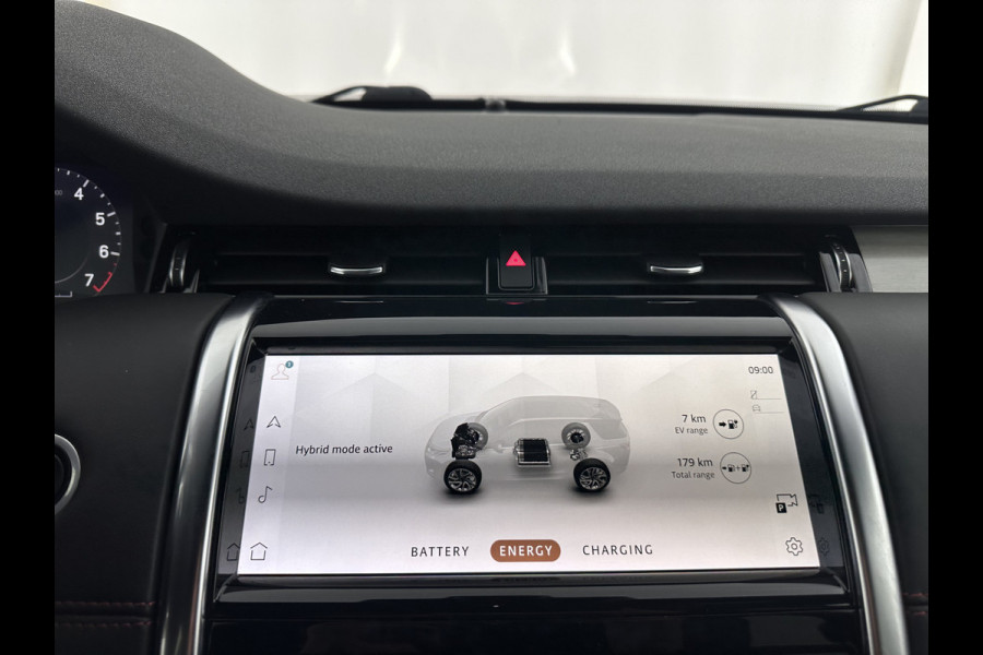 Land Rover Discovery Sport P300e 1.5 R-Dynamic HSE Black Exterior Pack AWD (Plug-in) (INCL-BTW) *LEATHER | FULL-LED | DIGI-COCKPIT | MERIDIAN-AUDIO | BLINDSPOT | KEYLESS | SHIFTPADDLES | PRIVACYGLASS | NAVI-FULLMAP | ECC | MEMORY-PACK | PDC | CRUISE | 20''ALU*