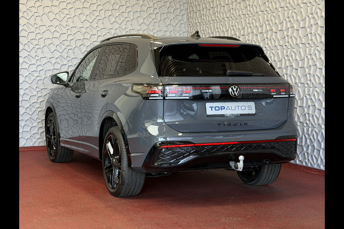 Volkswagen Tiguan 1.5 eHYBRID 272 PK NW AUTO R-LINE VW.TREKHAAK BLACK PANO XL.NAVI STOEL/STUUR VERW. BLACK.STYLE 360.CAM ELEK.KLEP MATRIX.LED 20'' PHEV PLUG IN HYBRID ✅Top Auto's Wijchen , 30 Jaar Specialist in Volkswagen  : Alle Type's : R-Line Edition / Style / First Edition / Highline / Life , Zowel PHEV / HEV / MHEV / Benzine ✅
