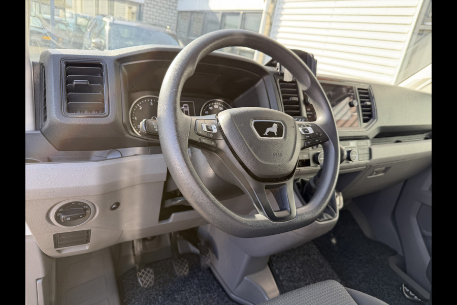 MAN TGE 35 2.0 Lang L4 Super Hoog 177pk bakwagen met Dhollandia laadklep / euro 6 / bpm vrij / vaste prijs rijklaar € 38.950 ex btw / lease vanaf € 636 / zwart metallic