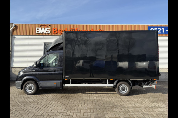 MAN TGE 35 2.0 Lang L4 Super Hoog 177pk bakwagen met Dhollandia laadklep / euro 6 / bpm vrij / vaste prijs rijklaar € 38.950 ex btw / lease vanaf € 636 / zwart metallic