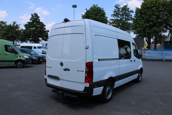 Mercedes-Benz Sprinter 317 CDI L2H2 DC 3500 kg trekhaak, MBUX met camera, Geveerde stoel