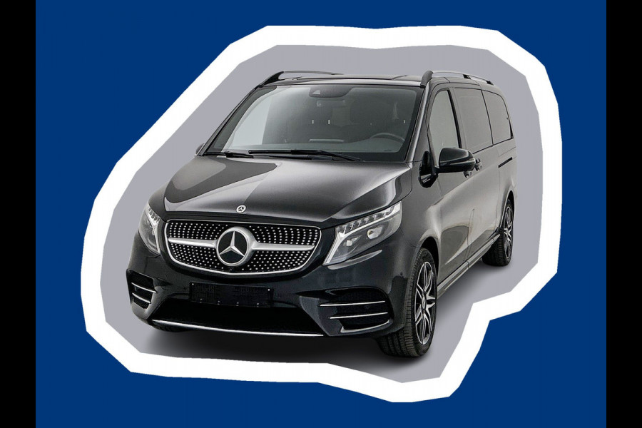 Mercedes-Benz V-Klasse 300d L3 4-Matic Avantgarde 7-zitplaatsen AMG-Line Vol opties Airmatic Stoelventilatie Nappa leder Extra Lang