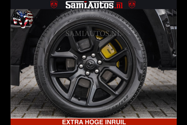 Dodge Ram HULK PACK | BULLBAR | 5.7 V8 | HUD | PANO | DIGI CLUSTER | 360CAM | ADAPTIVE CRUISE | HEADUP | DIGITALE BINNENSPIEGEL | LARAMIE  3500KG | LEDER | LANE ASSIST | DODE HOEK INSTALLATIE |