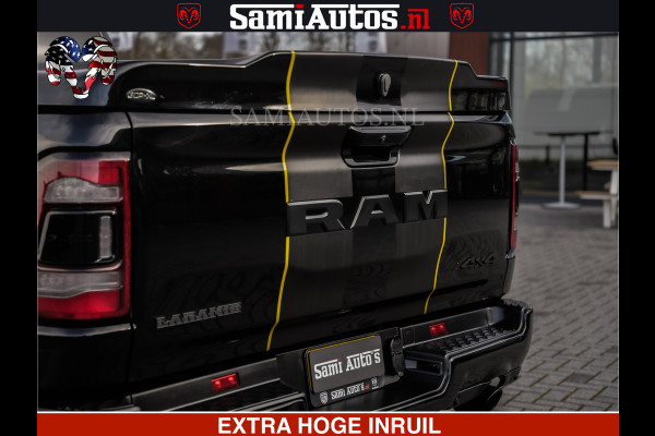 Dodge Ram HULK PACK | BULLBAR | 5.7 V8 | HUD | PANO | DIGI CLUSTER | 360CAM | ADAPTIVE CRUISE | HEADUP | DIGITALE BINNENSPIEGEL | LARAMIE  3500KG | LEDER | LANE ASSIST | DODE HOEK INSTALLATIE |