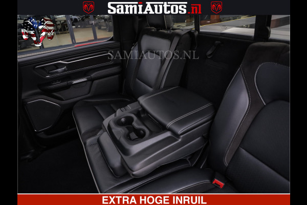 Dodge Ram HULK PACK | BULLBAR | 5.7 V8 | HUD | PANO | DIGI CLUSTER | 360CAM | ADAPTIVE CRUISE | HEADUP | DIGITALE BINNENSPIEGEL | LARAMIE  3500KG | LEDER | LANE ASSIST | DODE HOEK INSTALLATIE |