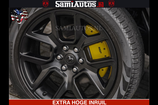 Dodge Ram HULK PACK | BULLBAR | 5.7 V8 | HUD | PANO | DIGI CLUSTER | 360CAM | ADAPTIVE CRUISE | HEADUP | DIGITALE BINNENSPIEGEL | LARAMIE  3500KG | LEDER | LANE ASSIST | DODE HOEK INSTALLATIE |