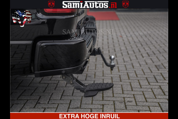 Dodge Ram HULK PACK | BULLBAR | 5.7 V8 | HUD | PANO | DIGI CLUSTER | 360CAM | ADAPTIVE CRUISE | HEADUP | DIGITALE BINNENSPIEGEL | LARAMIE  3500KG | LEDER | LANE ASSIST | DODE HOEK INSTALLATIE |
