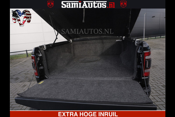 Dodge Ram HULK PACK | BULLBAR | 5.7 V8 | HUD | PANO | DIGI CLUSTER | 360CAM | ADAPTIVE CRUISE | HEADUP | DIGITALE BINNENSPIEGEL | LARAMIE  3500KG | LEDER | LANE ASSIST | DODE HOEK INSTALLATIE |