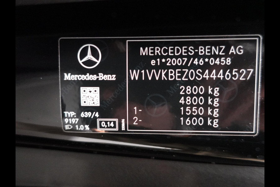 Mercedes-Benz Vito 114 CDI L2 Select Automaat Achterklep Airco Trekhaak