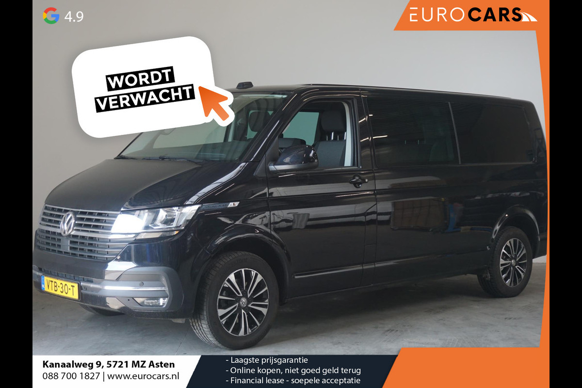 Volkswagen Transporter 2.0 TDI L2H1 28 Dubbele Cabine Highline Automaat Airco Cruise Adaptief PDC LMV