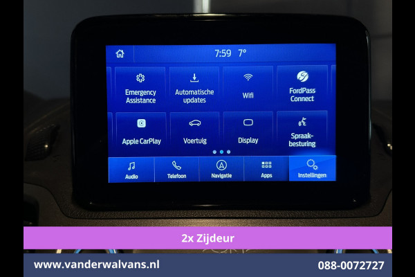 Ford Transit Connect 1.5 EcoBlue 100pk L2H1 Euro6 Airco | 2x zijdeur | Camera | Navigatie | Apple Carplay | Cruisecontrol Verwarmde voorruit, Parkeersensoren