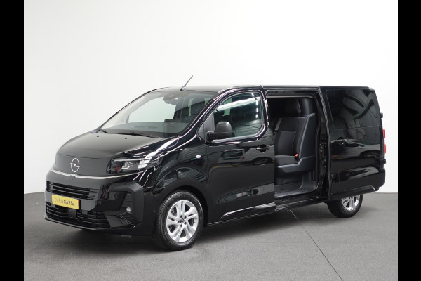 Opel Vivaro 2.0 Diesel 180 S&S L3 Automaat Dubbele Cabine 2 schuifdeuren Android Auto Apple CarPlay Navigatie Keyless Entry&Start Climate Control Camera Cruise Control Houten afwerking laadruimte Trekhaak lichtmetalen velgen